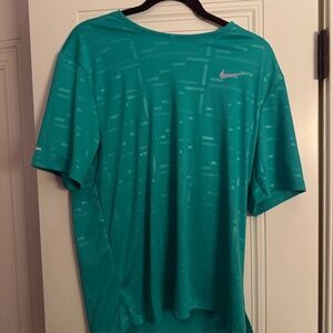 Green Nike Mens Running Shirt - Size M (Brand New WO Tags)
